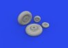 Eduard 632198 MC.202 wheels Italeri 1/32